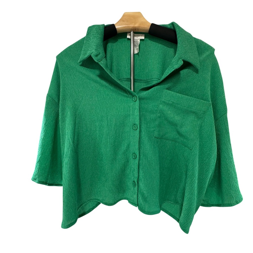 Devine Kelly Green Top - XL